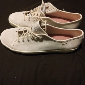 Keds Women's Kickstart Shoes, Suede Petal Pink
